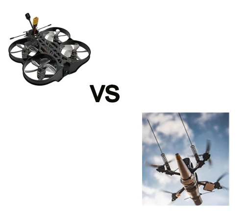What is the difference between racing drone and FPV drone?